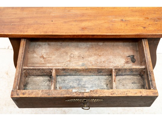 Antique Country French Side Table, 1830-60