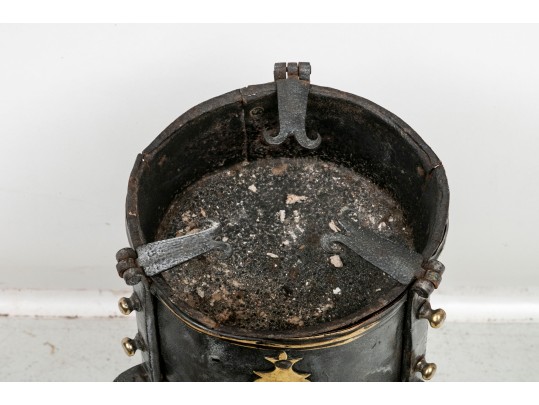 Antique Metal Tripod Braizer 