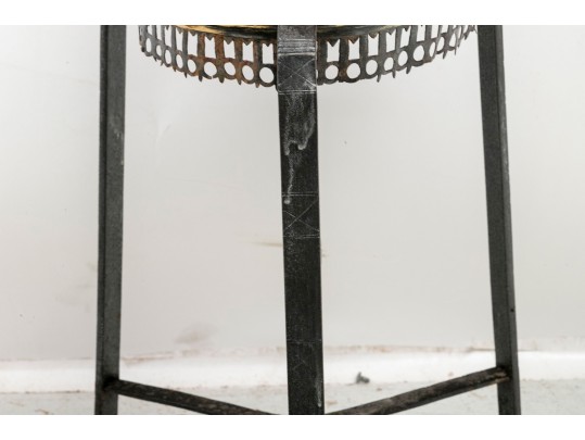 Antique Metal Tripod Braizer 