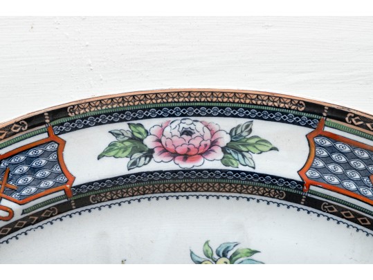 Famille Rose Large Oval Platter