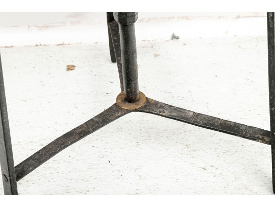 Antique Metal Tripod Braizer 