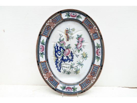Famille Rose Large Oval Platter