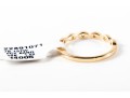 14k Yellow Gold Dainty Diamond Ring Size 6.25
