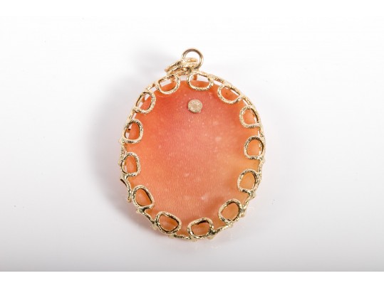 14k Milor Cameo Pendant