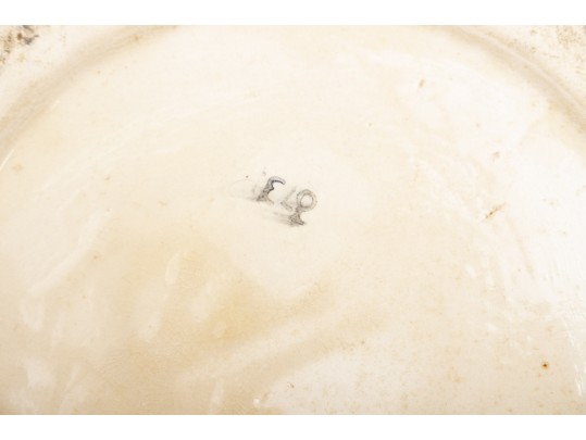 Lovely Ceramic Blue And Yellow Floral Floor Vase