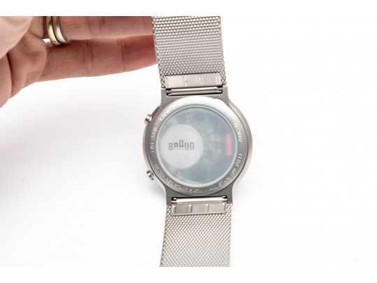 Braun AW200 Stainless Steel Wristwatch #1