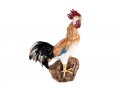 Wonderful Majolica-Style Ceramic Rooster