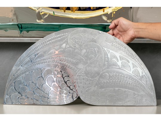 Erte Sevenarts Limited, 1989 29/1892 Footed Tray/wall Mount