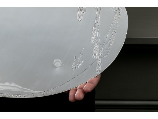 Erte Sevenarts Limited, 1989 1892/0019 Footed Tray/wall Mount