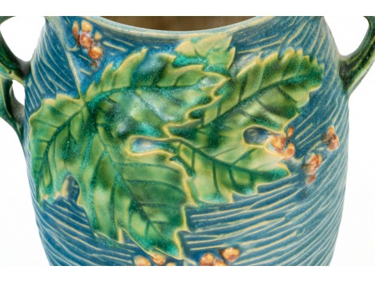 Four Roseville Pottery Bushberry Pottery Vessels