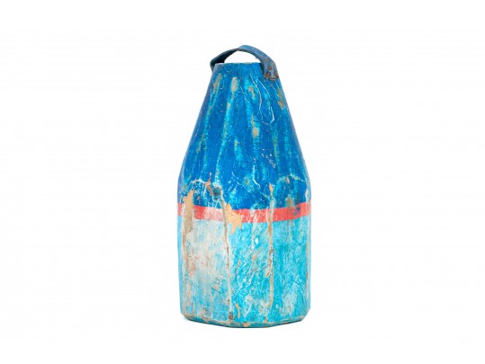 Vintage Painted Wooden Buoy