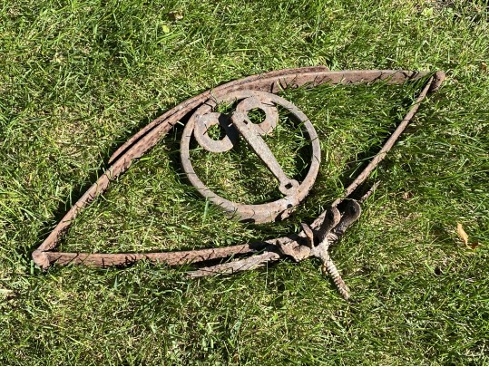 Industrial Iron Garden Decoration 