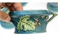 Four Roseville Pottery Bushberry Pottery Vessels
