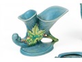 Four Roseville Pottery Bushberry Pottery Vessels