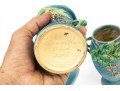 Four Roseville Pottery Bushberry Pottery Vessels