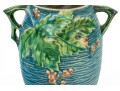 Four Roseville Pottery Bushberry Pottery Vessels