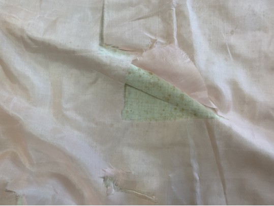 Antique Silk Robe, Floral Motifs, Late Qing / Early Republic