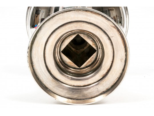 Wm. Gale/Dominick & Haff Stunning Sterling Antique Greek Revival Footed Pedestal Bowl