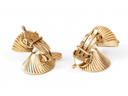 Tiffany & Co. 14k Yellow Gold Classic Vintage 