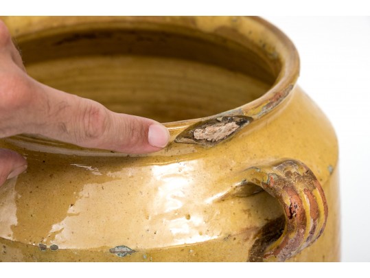 Antique French Confit Pot