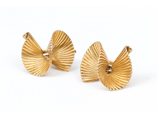 Tiffany & Co. 14k Yellow Gold Classic Vintage 