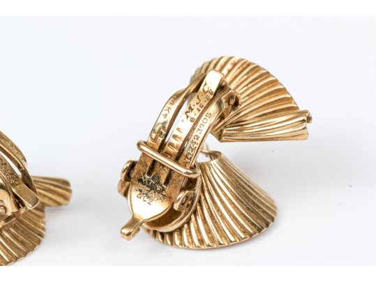 Tiffany & Co. 14k Yellow Gold Classic Vintage 