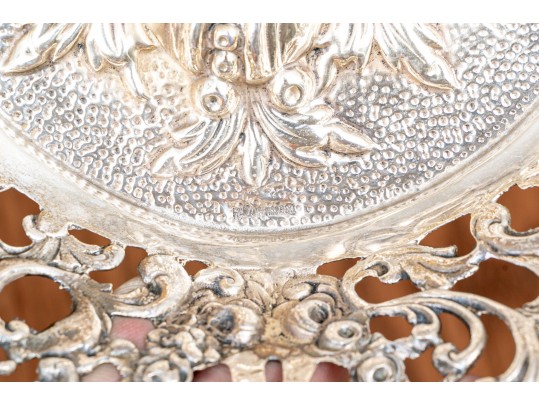 Marvelous 800 Grade Silver Centerpiece Bowl, 30.855 OZT