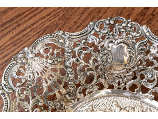 Marvelous 800 Grade Silver Centerpiece Bowl, 30.855 OZT