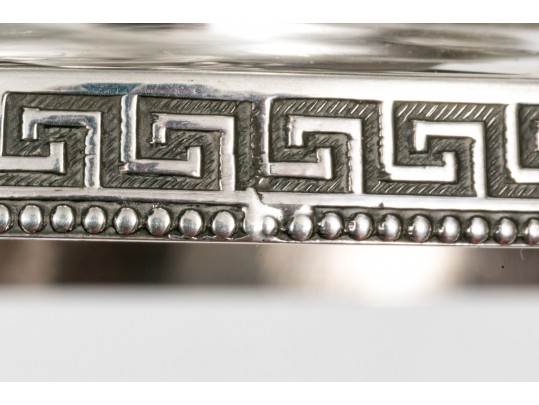 Wm. Gale/Dominick & Haff Stunning Sterling Antique Greek Revival Footed Pedestal Bowl