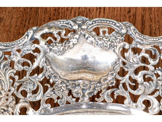 Marvelous 800 Grade Silver Centerpiece Bowl, 30.855 OZT