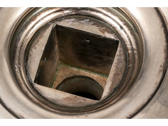 Wm. Gale/Dominick & Haff Stunning Sterling Antique Greek Revival Footed Pedestal Bowl