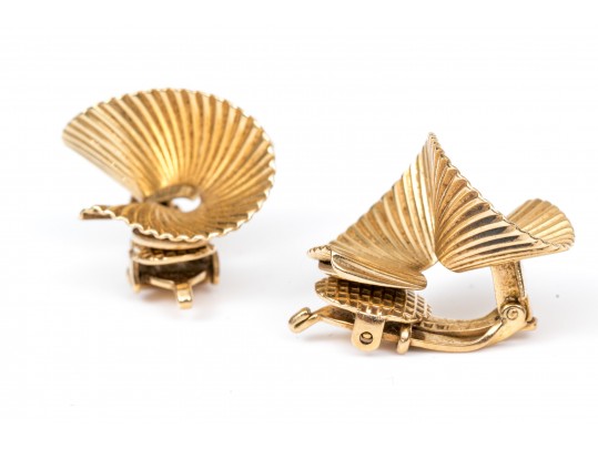 Tiffany & Co. 14k Yellow Gold Classic Vintage 