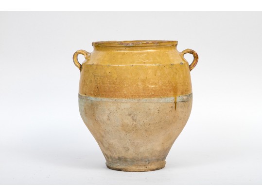 Antique French Confit Pot