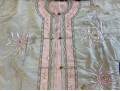 Antique Silk Robe, Floral Motifs, Late Qing / Early Republic