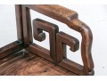 Heavy Antique Chinese Carved Rosewood Armchair 