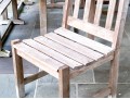 Wood Classics Teak Table With Three Chairs And Bench