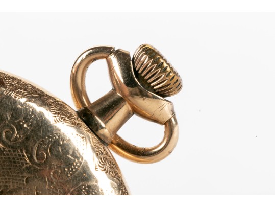 Lot Of Two Vintage Gold Filled Hunter Pocketwatches, Including Waltham