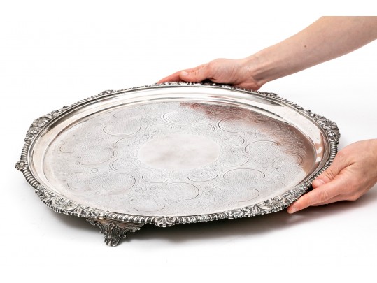 Antique Magnificent Sterling Silver 18