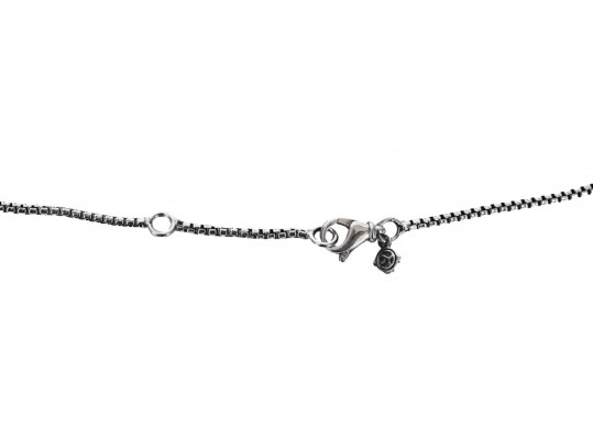 David Yurman Petite Albion Garnet Pave Diamond Pendant Necklace