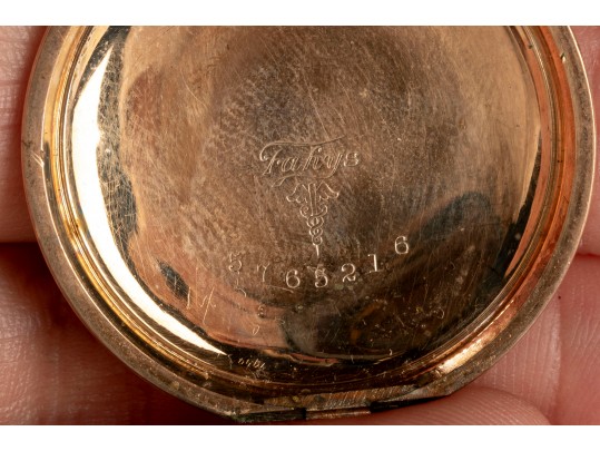 Lot Of Two Vintage Gold Filled Hunter Pocketwatches, Including Waltham