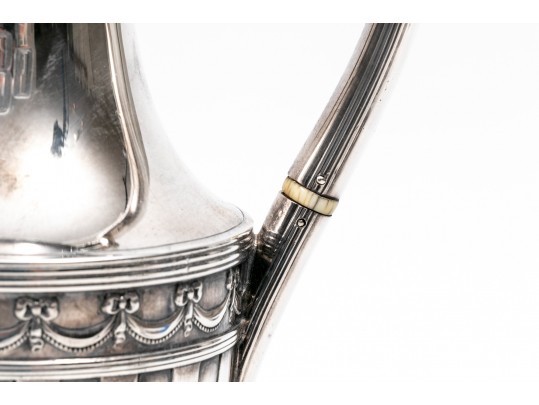 Tiffany & Co. Makers  Sterling Stunning Vintage Three Piece Pedestal Demitasse Set