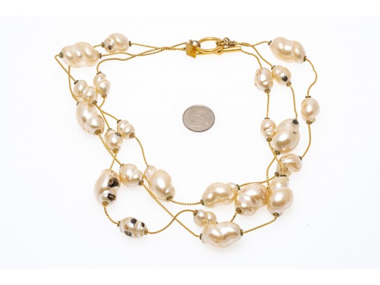 Lot Of Assorted Costume Jewelry, Including Two Costume Kate Spade Slip On Bangles