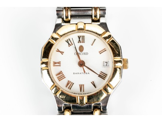 Handsome Stainless Steel Concord Quartz Watch