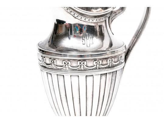 Tiffany & Co. Makers  Sterling Stunning Vintage Three Piece Pedestal Demitasse Set