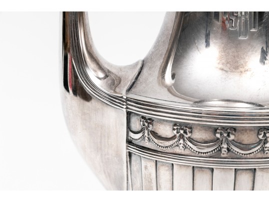 Tiffany & Co. Makers  Sterling Stunning Vintage Three Piece Pedestal Demitasse Set