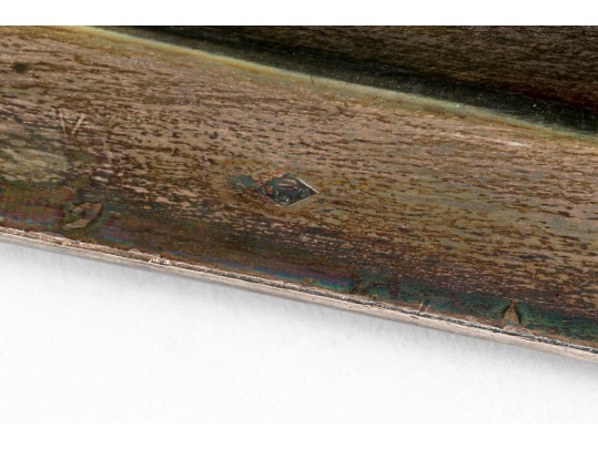 Tiffany & Co. Makers  Sterling Fabulous Ornate Foliate Patterned Hand Mirror