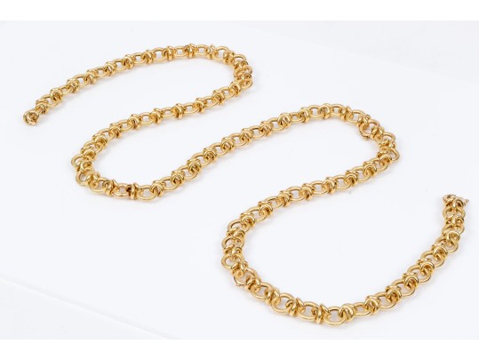 Stunning 18K Versitile Necklace And/Or Bracelet Set