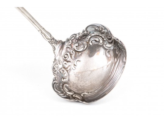 Rogers AA Vintage Silver Plate Soup Ladle