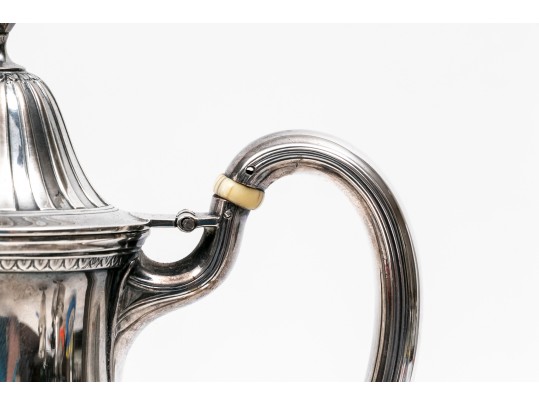 Tiffany & Co. Makers  Sterling Stunning Vintage Three Piece Pedestal Demitasse Set