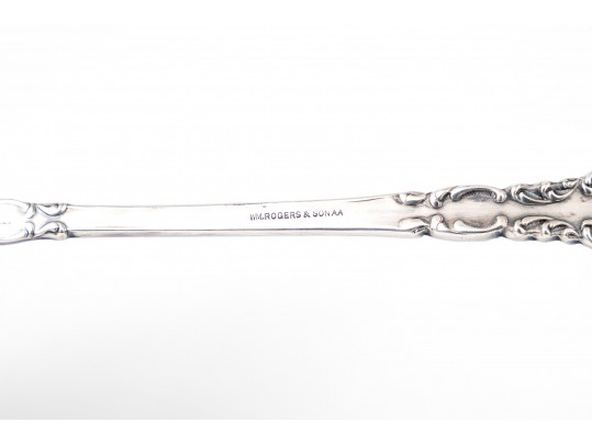 Rogers AA Vintage Silver Plate Soup Ladle